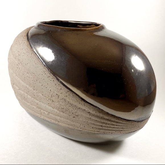 Large vintage 1998 Art Deco style vase - Picture 8 of 16